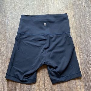 Lululemon wunder train high rise short 6”